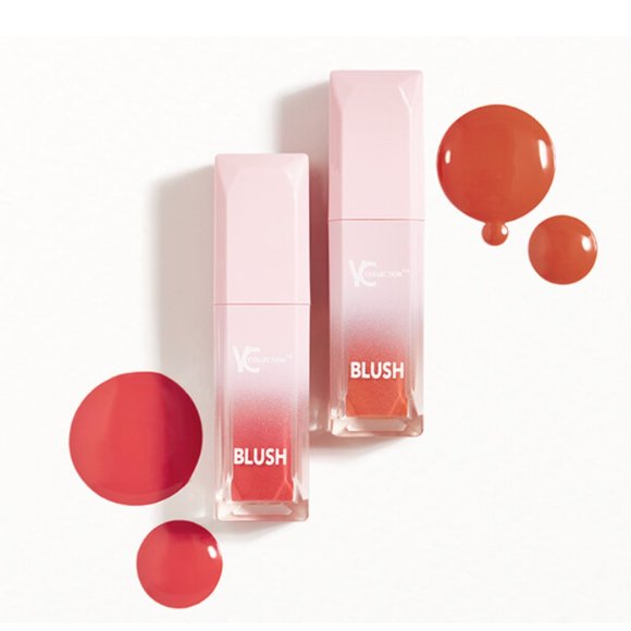 YC COLLECTION | Stay Natural Liquid Blush Duo in Watermelon + Guayaba Makeup NWT - Picture 2 of 4